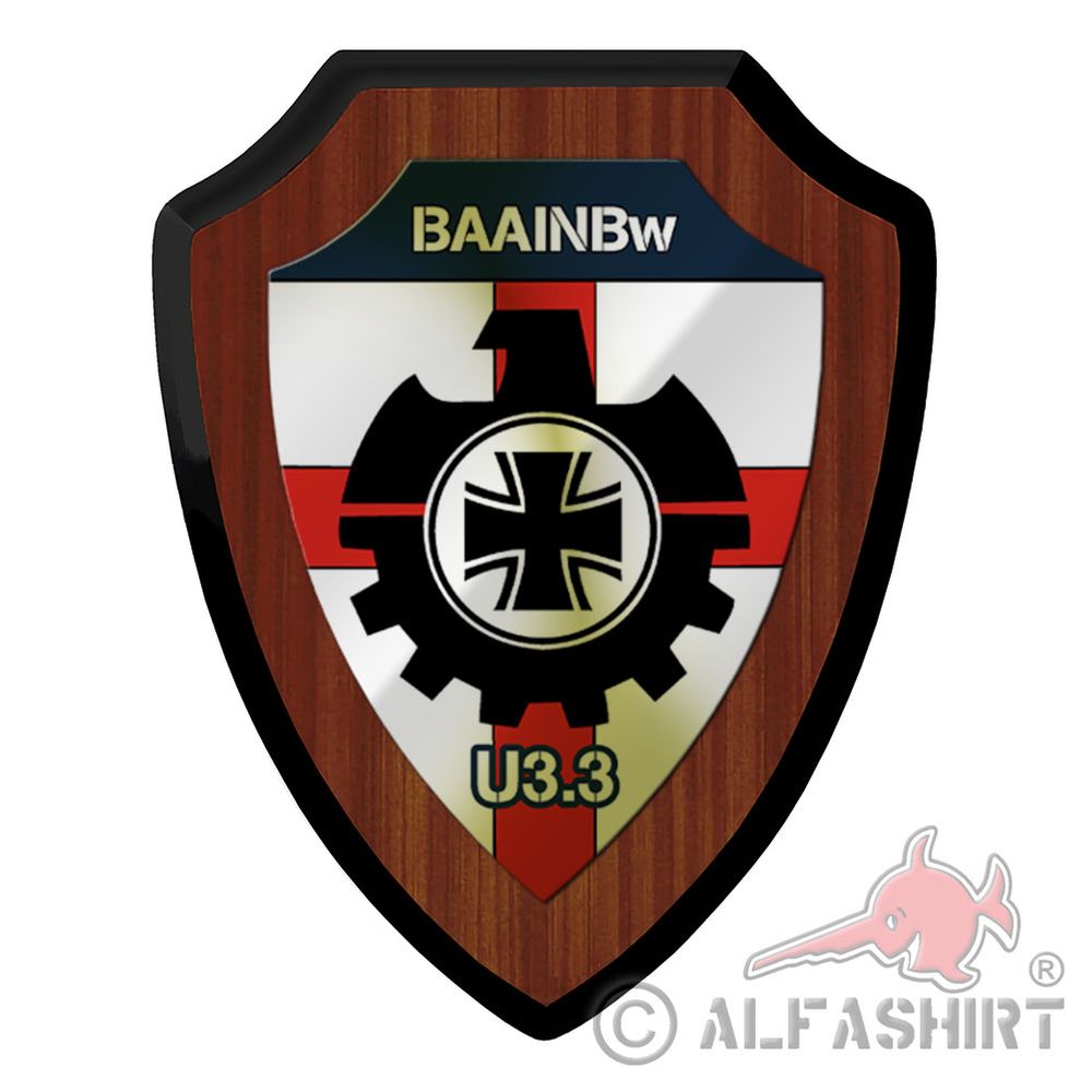 Wappenschild BAAINBw U3-3 Amt Feldlagertechnik Energieversorgung #43655