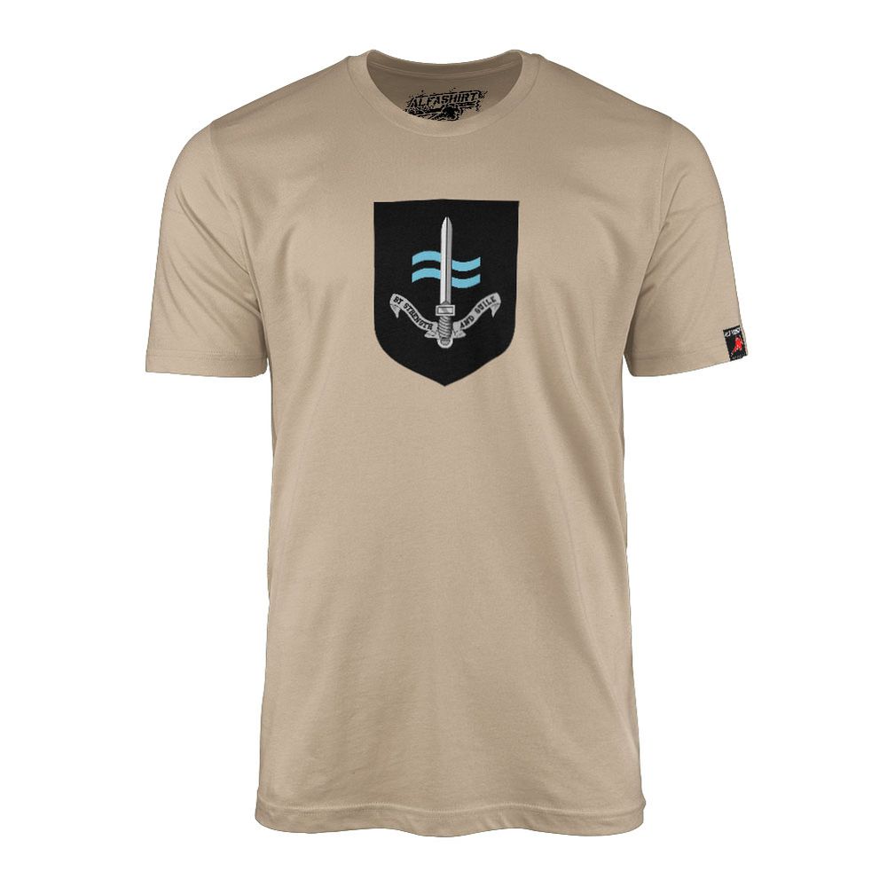 Special Boat Service Badge Crests Badge Emblem- T Shirt # 12286