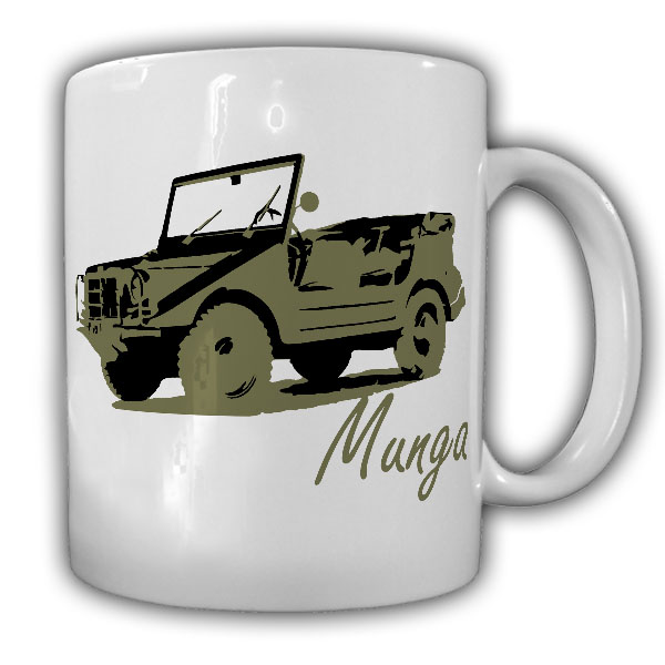 Munga BW Bundeswehr Oldtimer F91-4 Mehrzweck-Unsiversal-Geländewagen - Tasse #25344