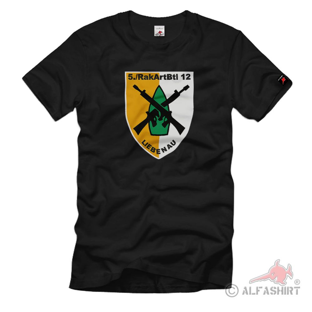 5 Rakartbtl 12 Raketenartilleriebataillon 12 Bundeswehr Heer T Shirt #2591