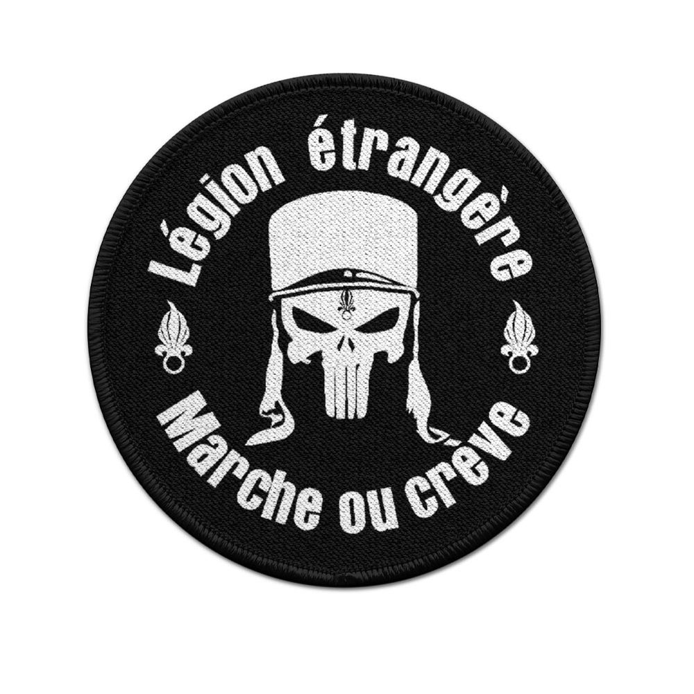 Patch  Fremdenlegion Friss oder Stirb Ecusson brodé 9cm#33944
