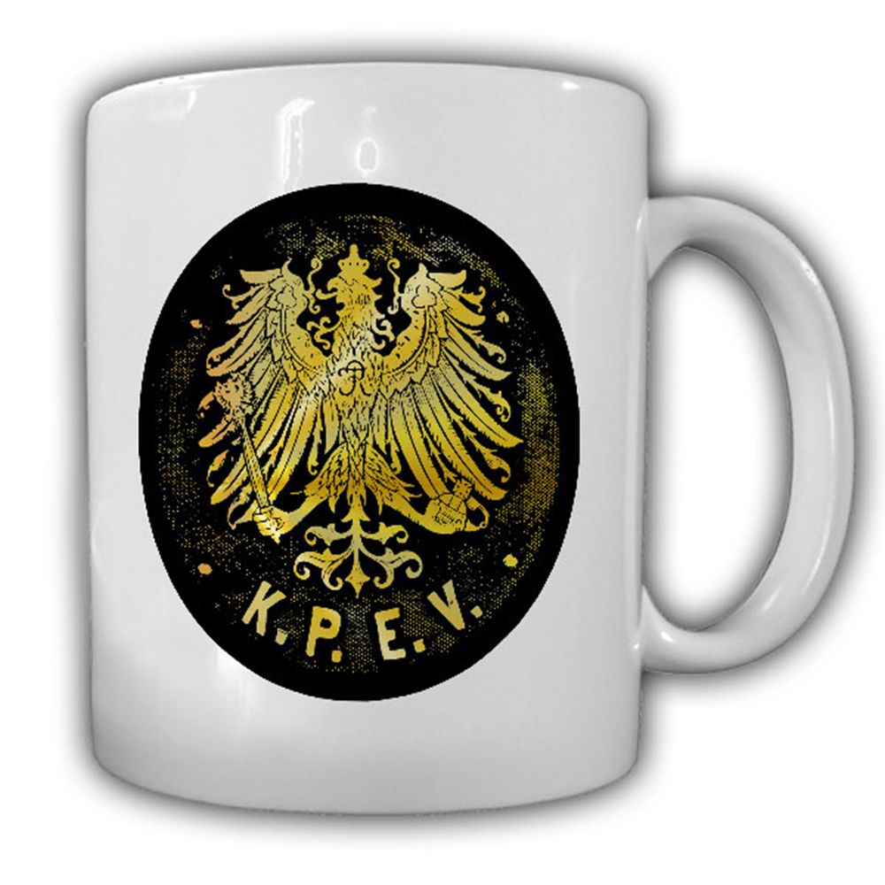 Tasse KPEV Pullover Königlich Preußische Eisenbahn Verwaltung Preußen #14169