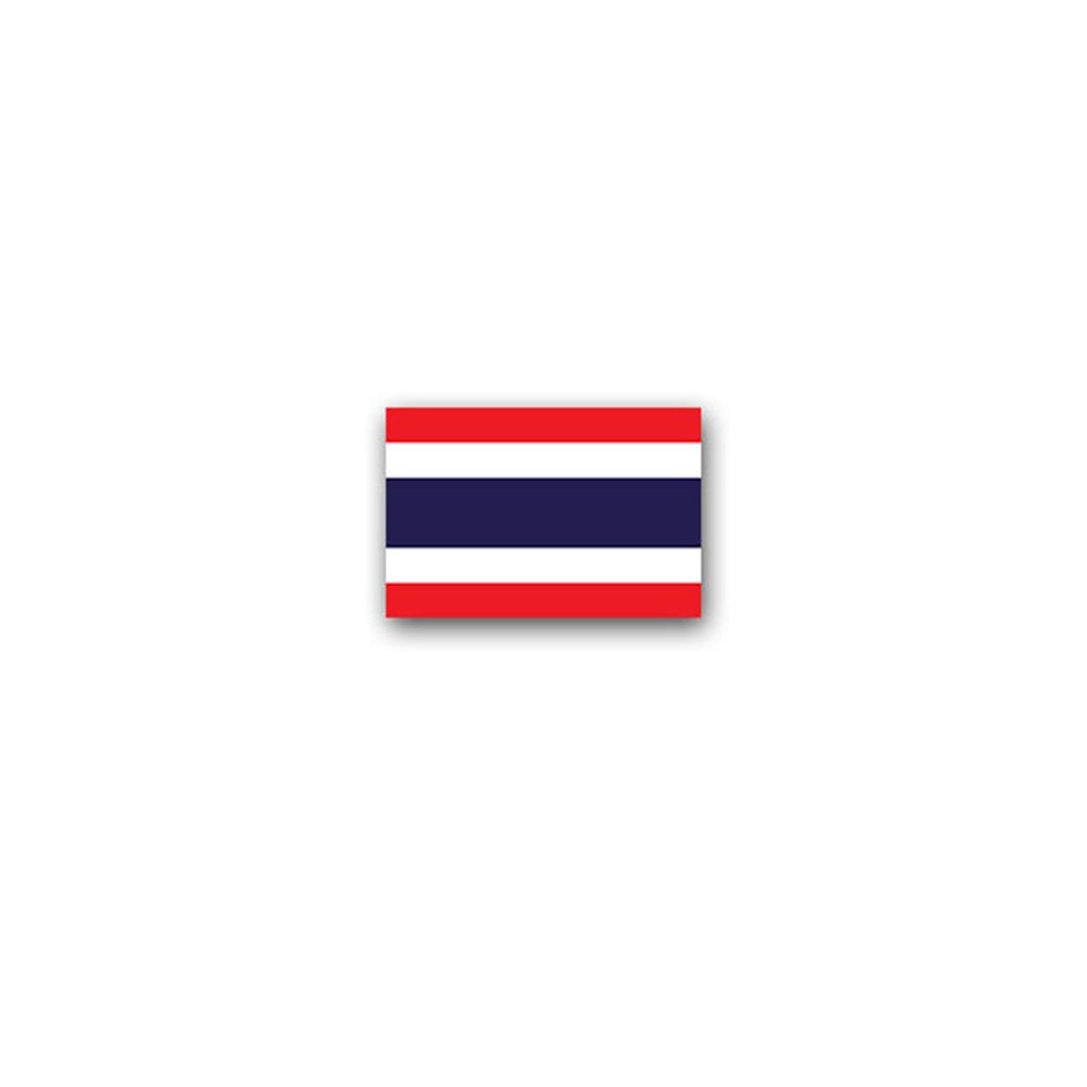 Aufkleber/Sticker Thailand Flagge Königreich Ratcha-Anachak Thai 11x7cm A3032