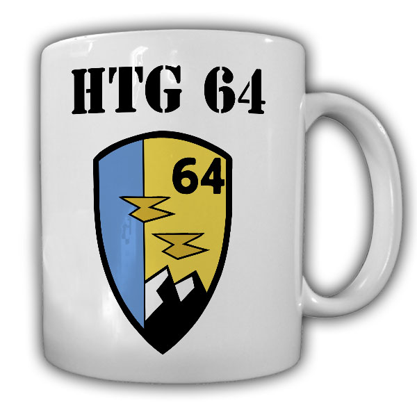 Tasse HTG 64 Hubschraubertransportgeschwader Bundeswehr Wappen Abzeichen #21605