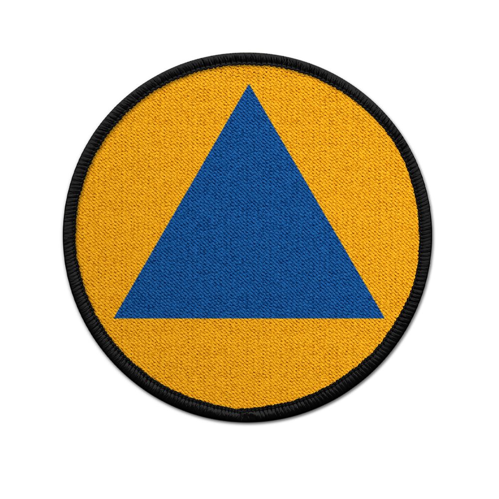 Patch Civil Protection Germany Civil Protection Coat of Arms KatS Bunker blue # 30071