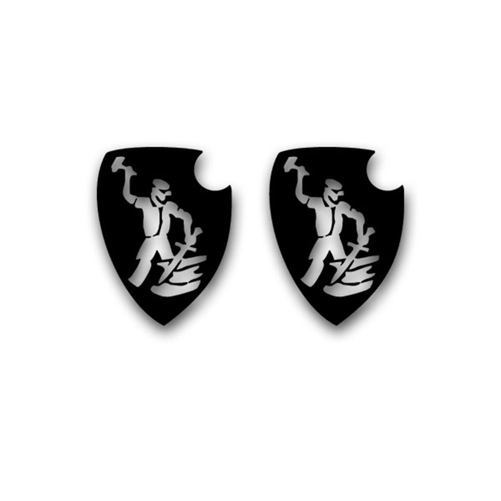 Sticker sPzAbt 507 Sticker Set Heavy Tank Department 2x 7x5cm A3061