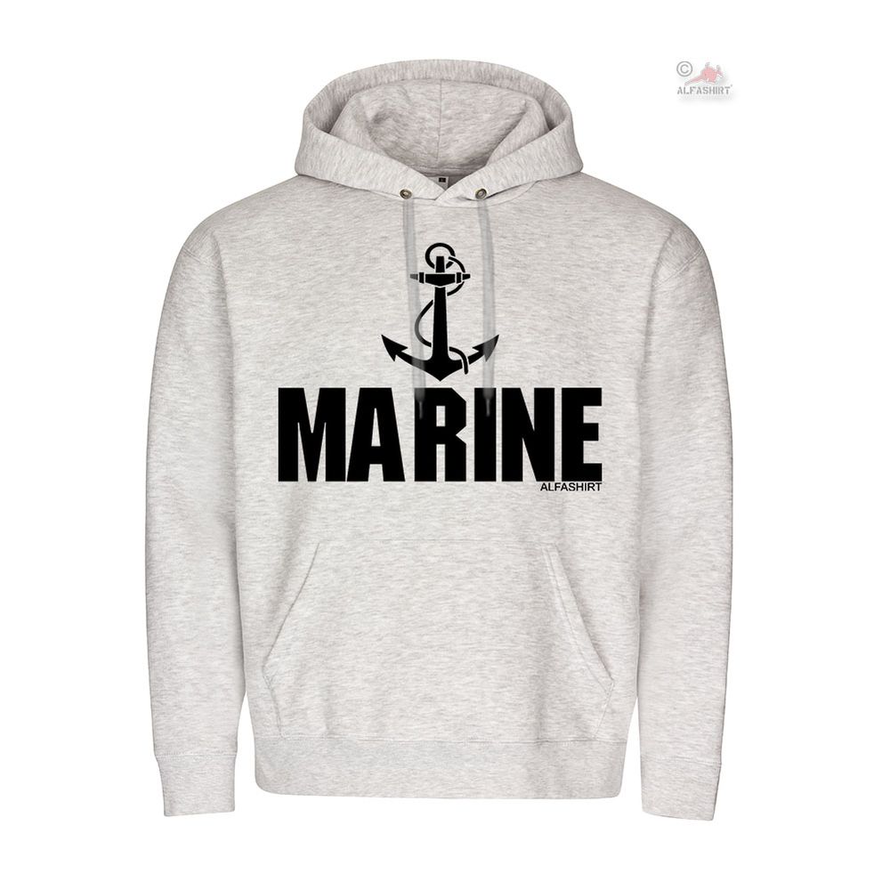 BW Marine Bundeswehr Anker Teilstreikraft Navy Matrose Sport Hoodie #20140