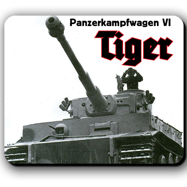 Mousepad Panzerkampfwagen VI Tiger Panzer Abteilung Legende aus Stahl #13793