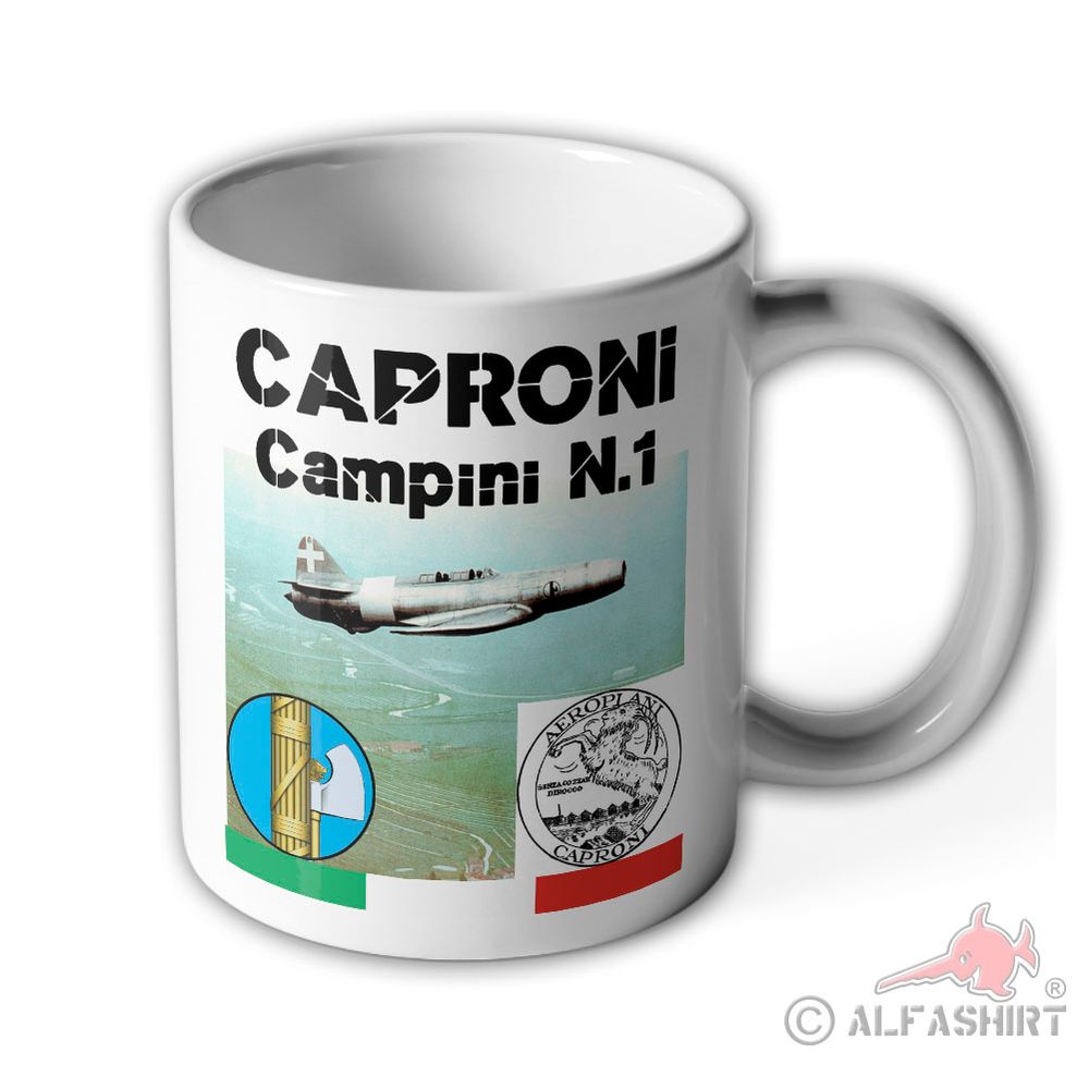 Mug Caproni Campini N1 Italy Jet Jet Plane Regia Aeronautica #40572