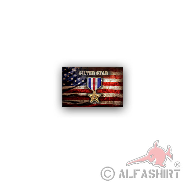 Sticker Bronze Star Medal US Army Medal Military Performance 11x7cm A3244