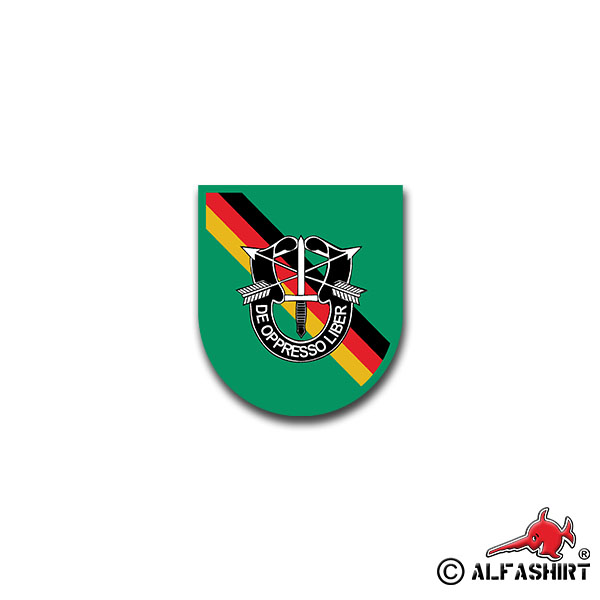 Sticker 10th Special Forces Group SFG United States Army 6x7cm A1617