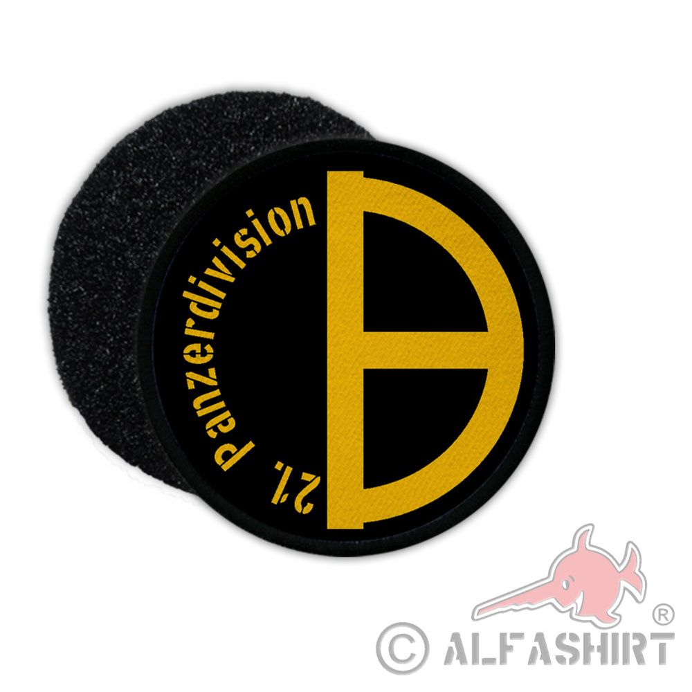 Patch 21 Panzer-Division PzDiv sign coat of arms Normandy Velcro Uniform # 35728