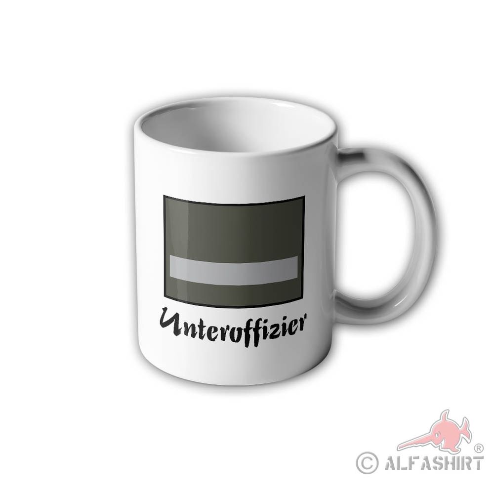 NVA UTV Unteroffizier Tasse Aufnäher Wappen Ostdeutschland Militär DDR #31017