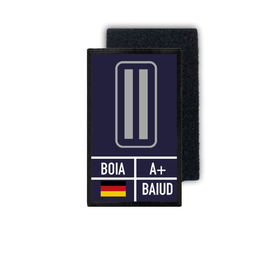 Oberfeuerwehrmann Dienstgradabzeichen Feuerwehr BAIUD BOIA 9,8x6cm #32451