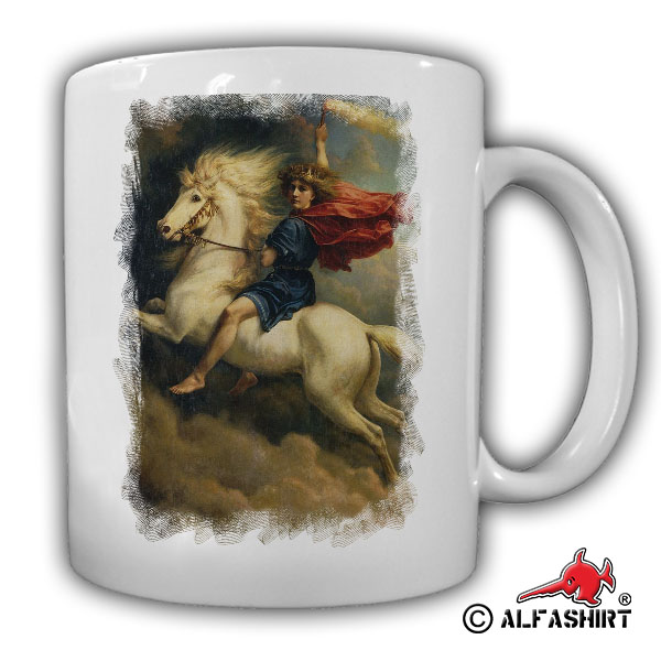 Skinfaxi Germanic Mythology Horse Verköperung for the day - cup # 16903