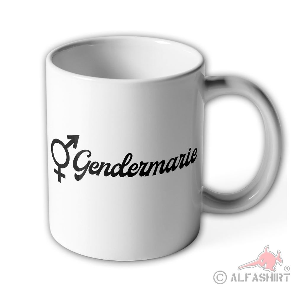 Gendermarie Gender Marie neutral Kollege Geschenk Geschlecht Humor Tasse #38364