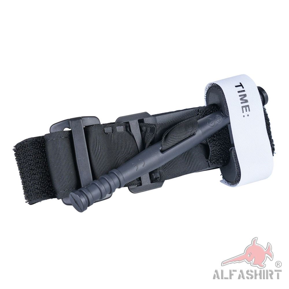 TOURNIQUET COMBAT BLACK First Aid Medical Blutung  Militär Sanitäter #43374