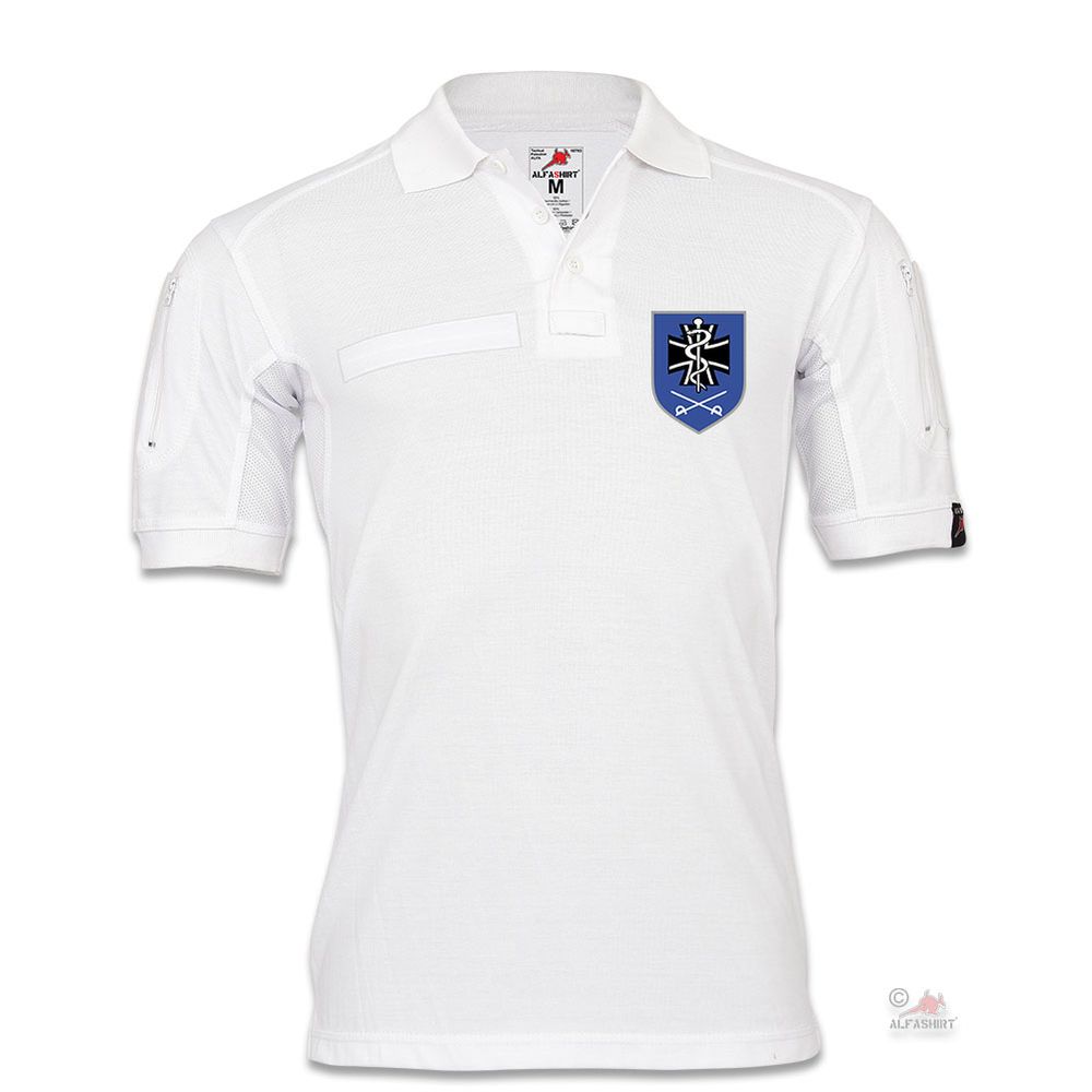 Tactical Polo Sanitätsdienst des Heeres Sanitäter Abzeichen Sani BW Sani #25543