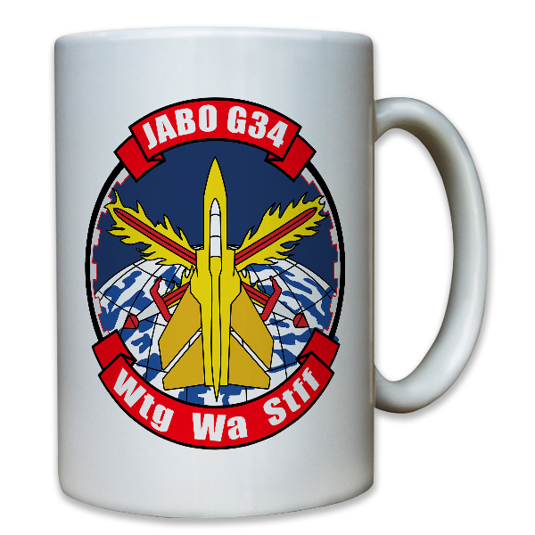 JaboG 34 Wtg Wa Stff Bundeswehr Bw Jagdbomber Geschwader 34 - Tasse #8518