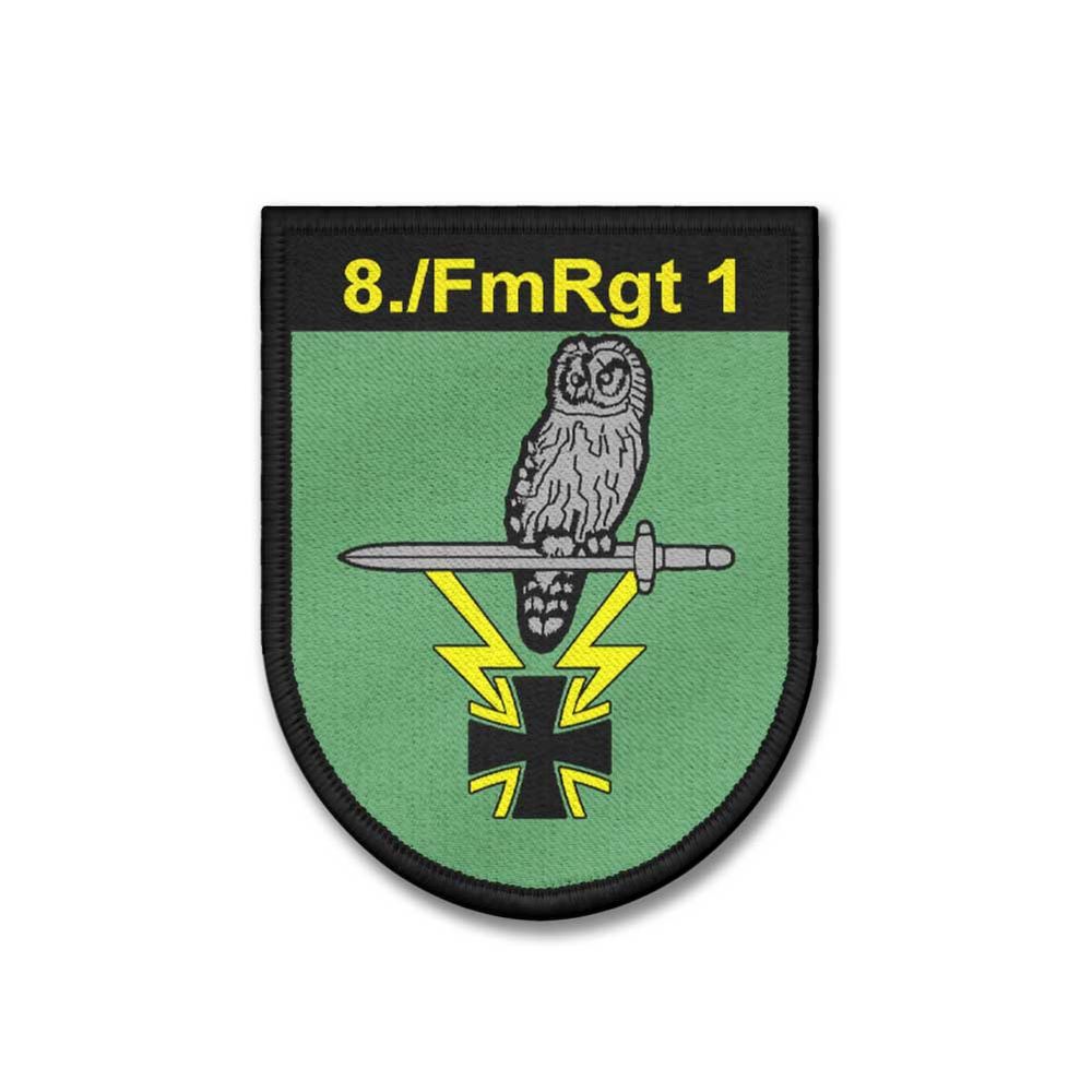 Patch 8 FmRgt 1 Signal Regiment Badge Crest Signal Signal #47112