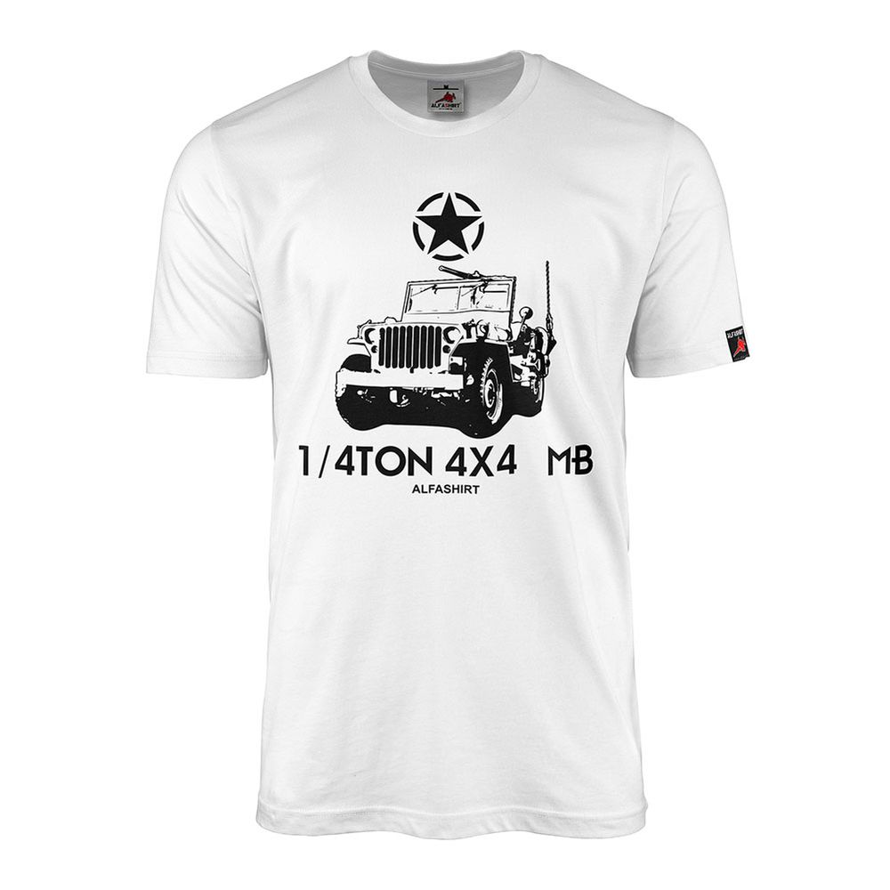Willys MB Geländewagen SUV D-Day Normandy Battle Car Willy 4x4 T-Shirt#33072