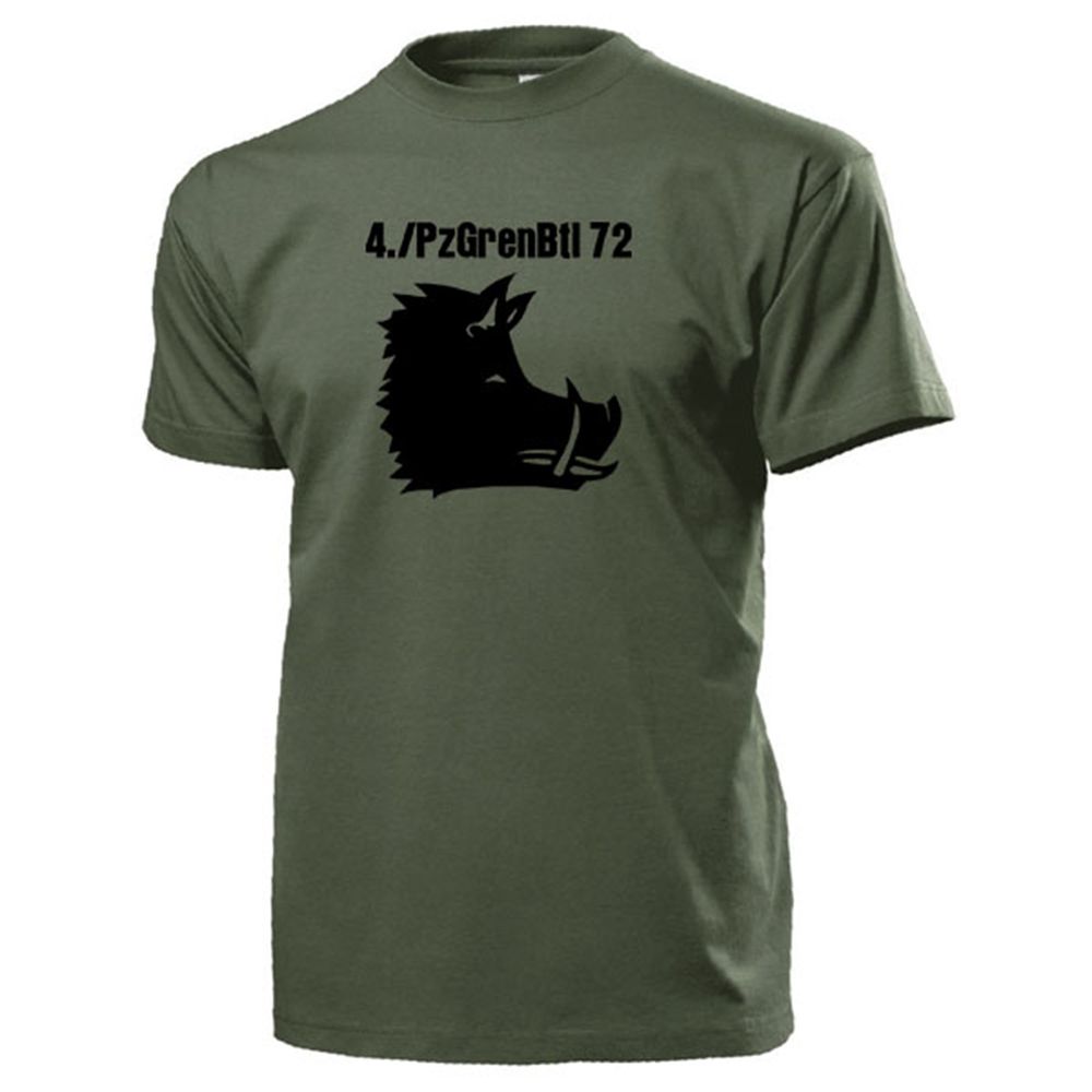 4./PzGrenBtl 72 Panzergrenadierbataillon Hamburg Bundeswehr - T Shirt #13998