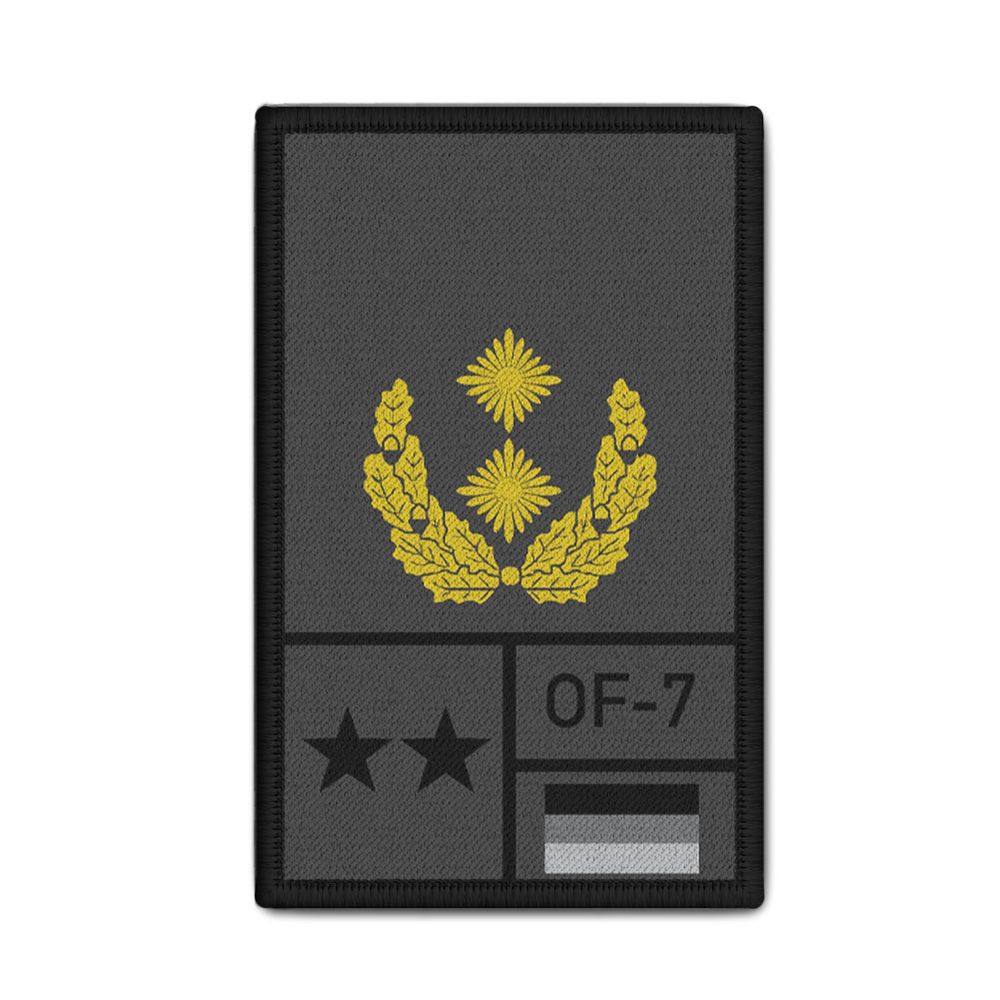 Rank Patch Bundeswehr Heer Luftwaffe Marine Grau #BW-Patch