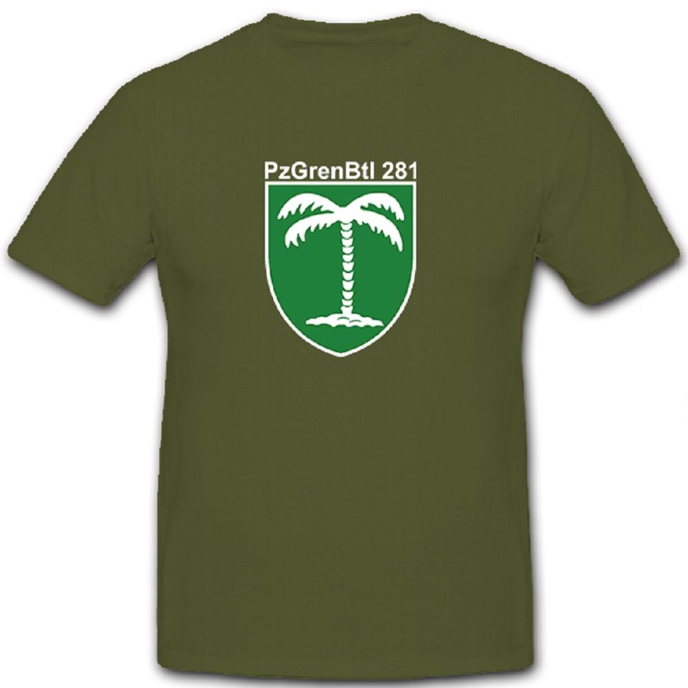 PzGrenBtl 281 Panzer Grenadier Grenadiere Bataillon Bundeswehr - T Shirt #10110