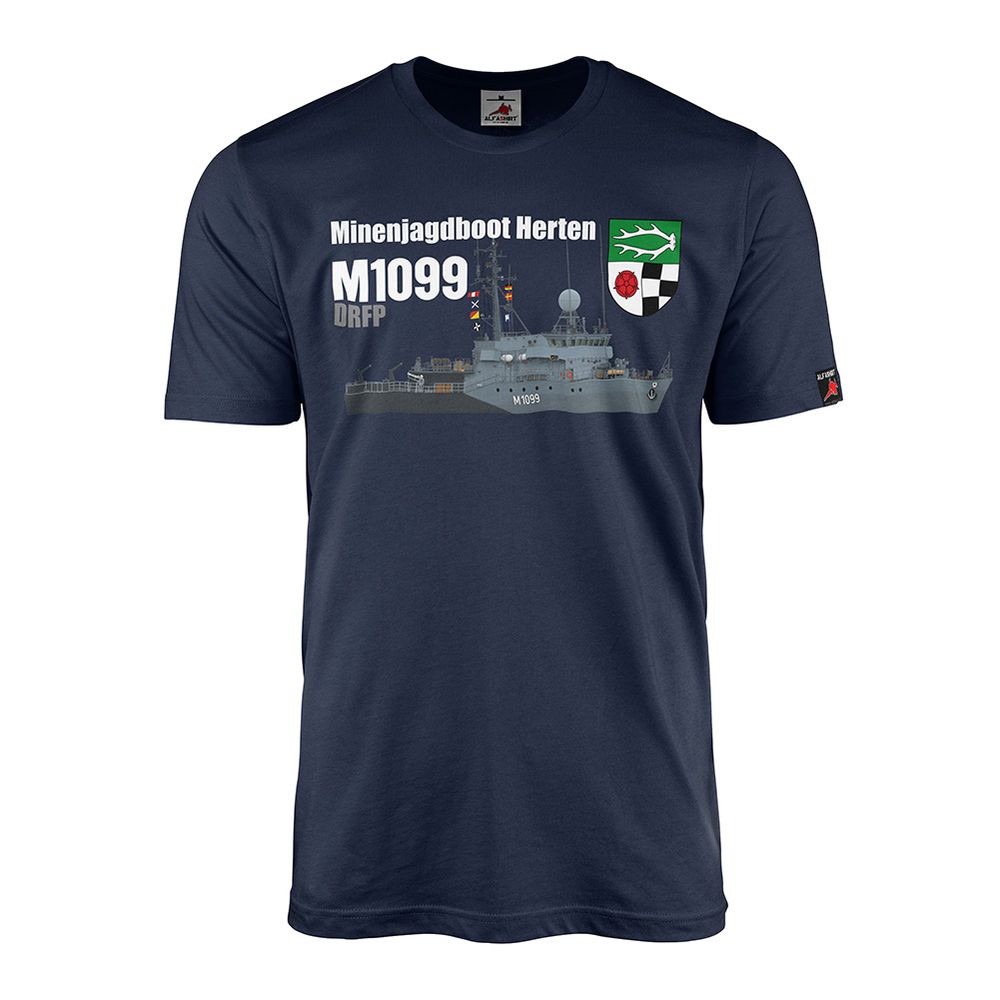 Minenjagdboot Herten DRFP M1099 Schiff Kulmbach Klasse 333 T Shirt #20325