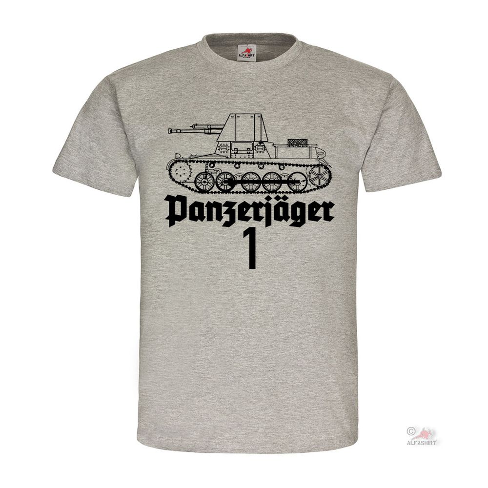Panzerjäger 1 Panzer Wh Jagdpanzer Wk PaK auf Selbstfahrlafette - T Shirt #18738