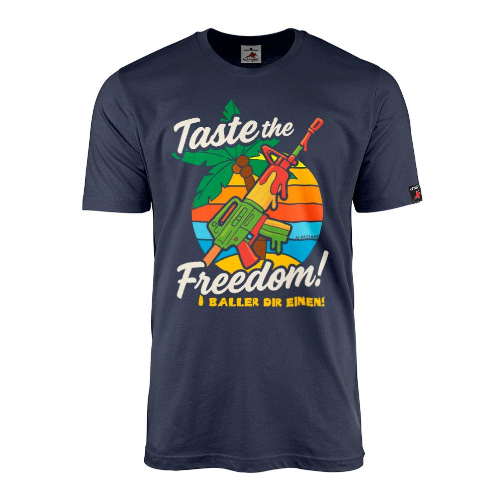 Taste the Freedom AR15 Ice Summer Operator Retro Vacation Veteran T-Shirt #46254