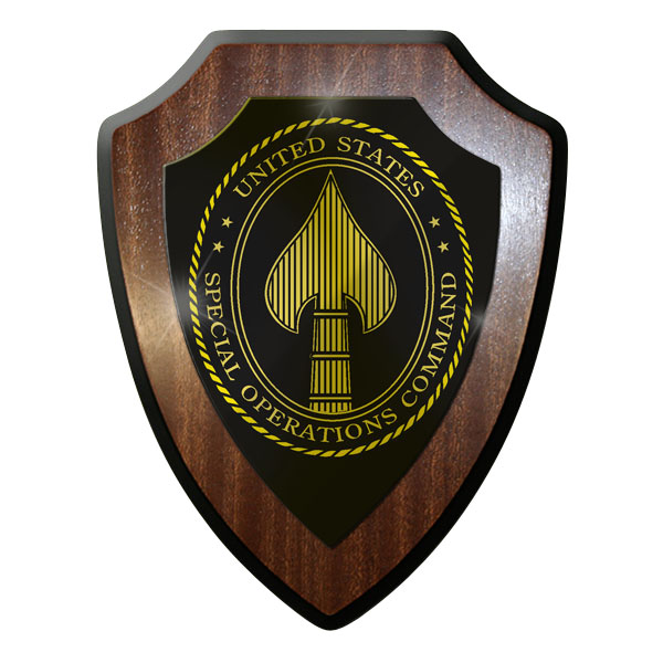 Coat of Arms / Wall Shield - US SOC Special Operations Command SOCOM #9859