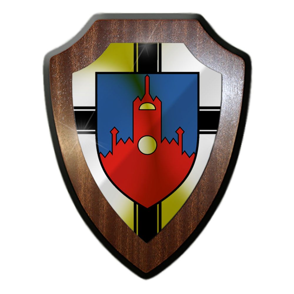 Heraldic shield marine school Mürwik MSM Flensburg officer school marine # 33274