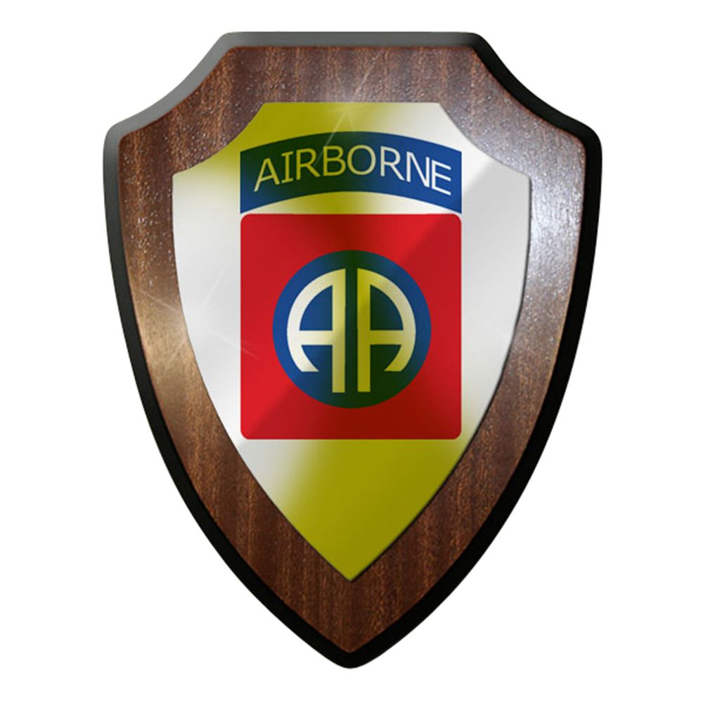 Coat of Arms / Wall Shield - 82nd Airborne Division All American US Army #6900
