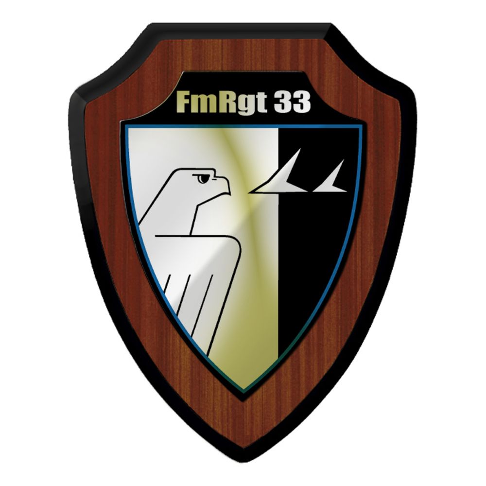 Wappenschild - Fernmelderegiment FMReg 33 Funk Heer Soldaten Bundeswehr Bw #9323