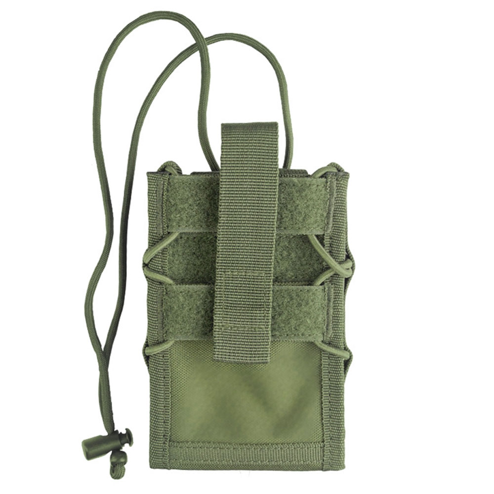 Tactical mobile phone case olive mobile phone outdoor video film mobile phone Molle #43204