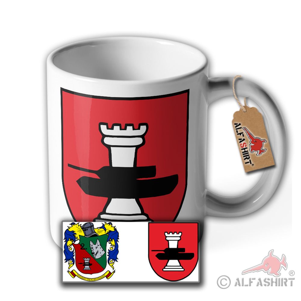 Tasse PzGrenBtl 294 Batallionswappen Kompaniewappen#39914