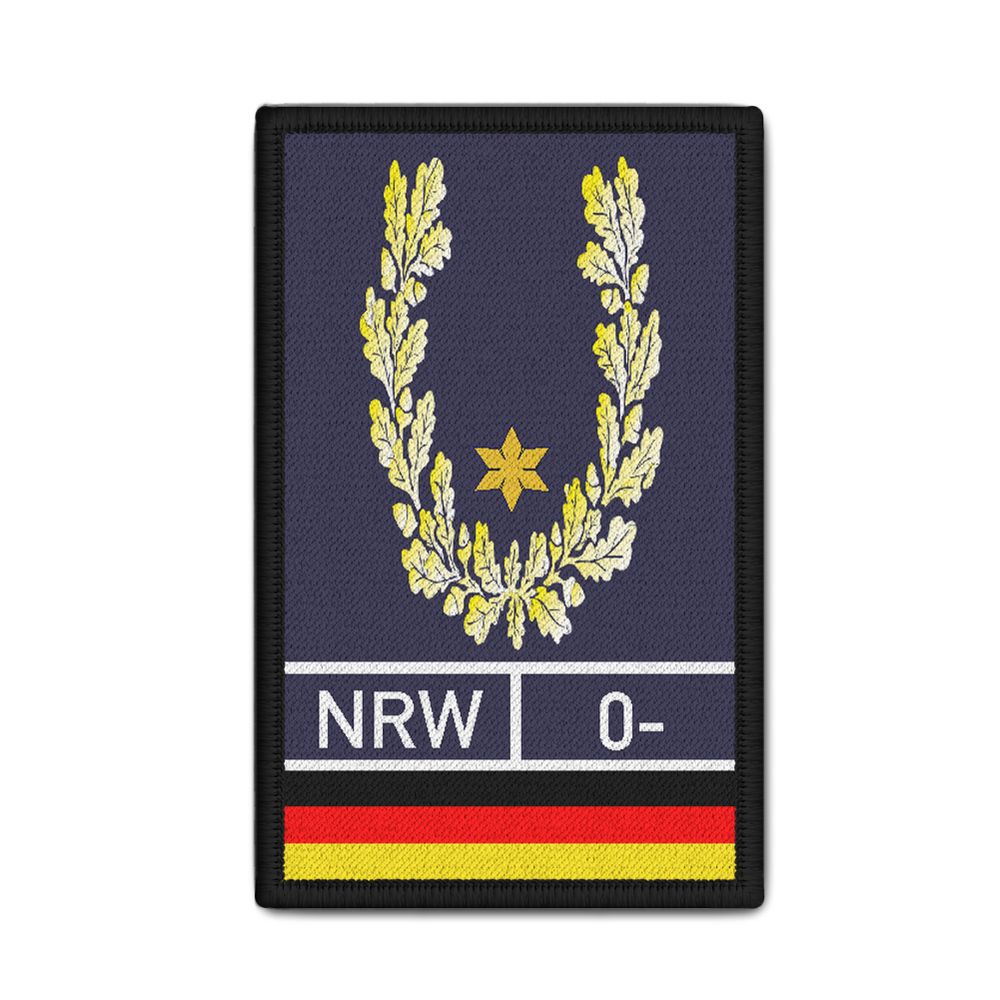 Patch director at police headquarters B3 service badge rank 9,8x6cm # 30877
