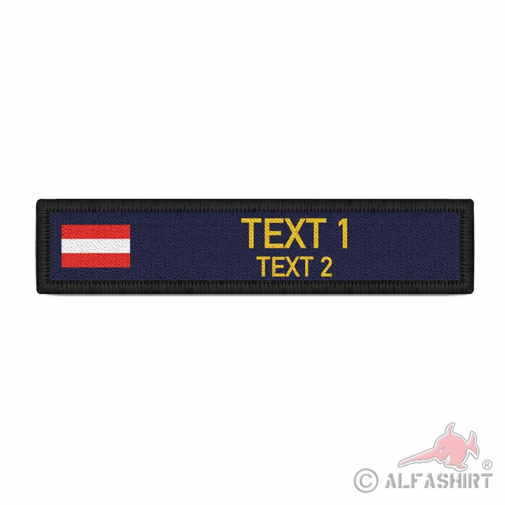 Namens Patch Österreich Fahne Flagge Namen Beruf Sanitäter  #41277