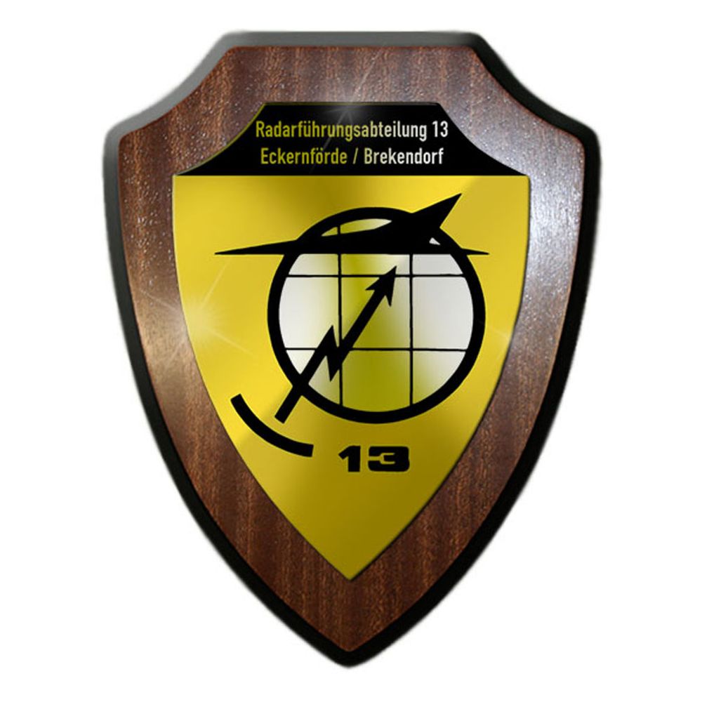 Wappenschild Radarführungsabteilung 13 Eckernförde Brekendorf Wappen #23248