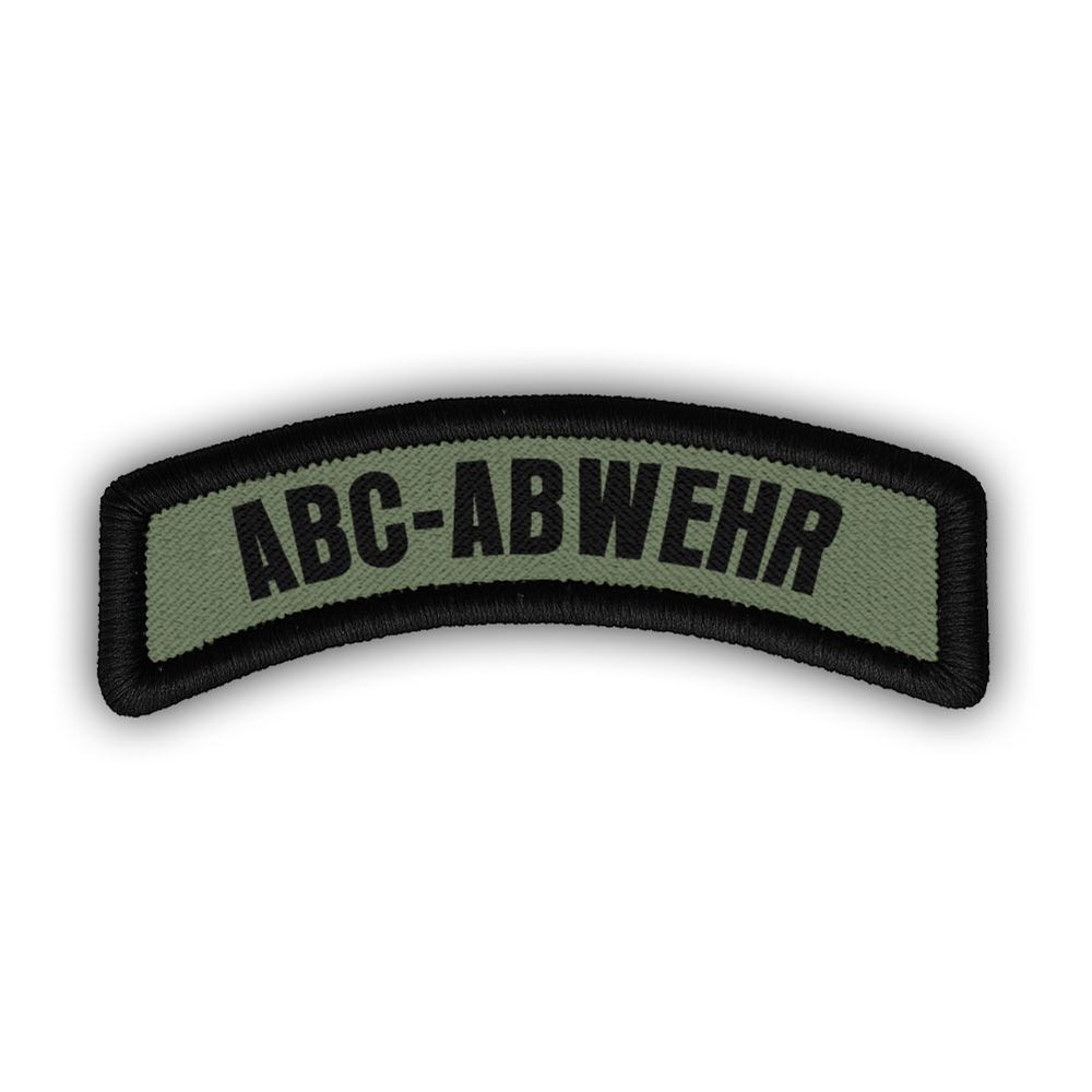 ABC-Abwehr Patch Bogen Bundeswehr Abwehrtruppe Aufnäher Schriftzug#46632