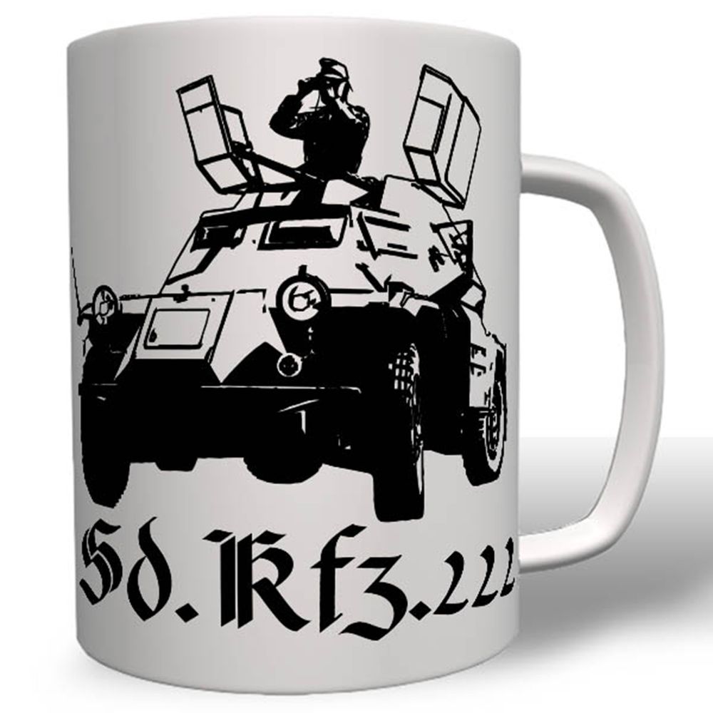 SdKfz 222 Militär Kraftfahrzeug Sonder Sonderkraftfahrzeug Panzer Tasse #16657
