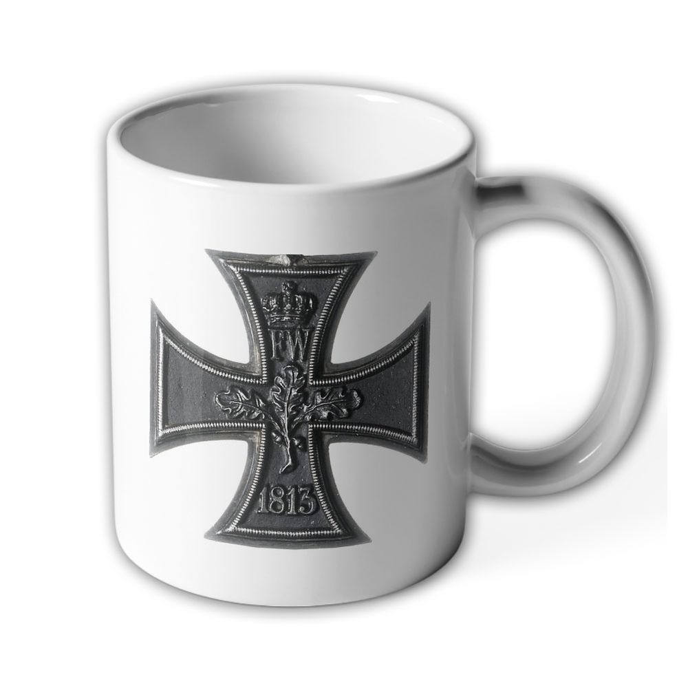Tasse 1813 Kreuz Preußen Orden Befreiungskrieg#26165