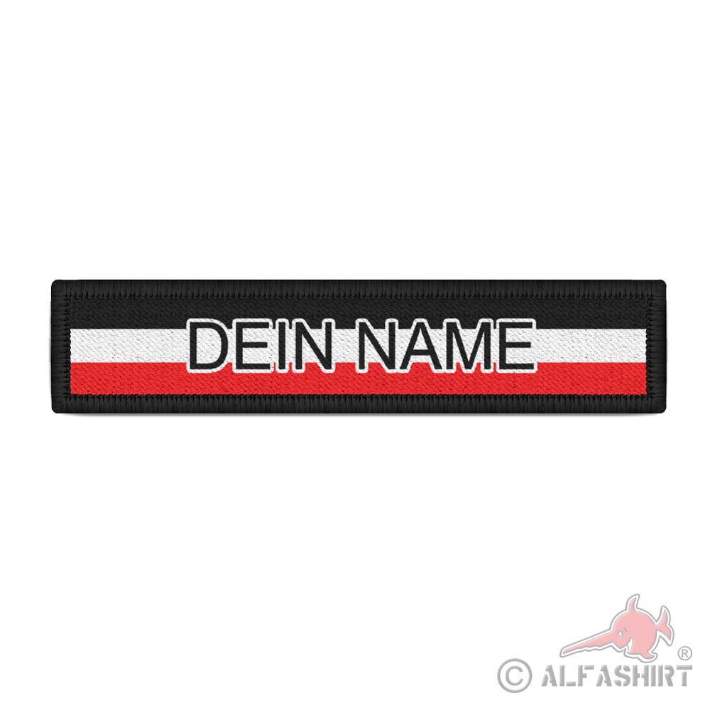 Namenspatch personalisierbar Preußen Flagge Fahne Kaiserreich #42446