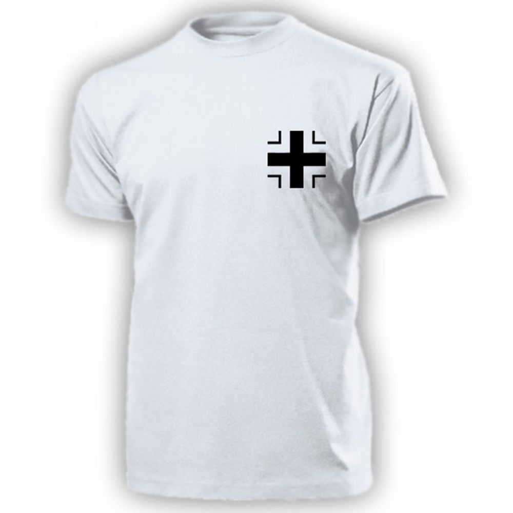 Bundeswehr Kreuz schwarz Hoheitsabzeichen Panzer Luftwaffe - T Shirt #15482
