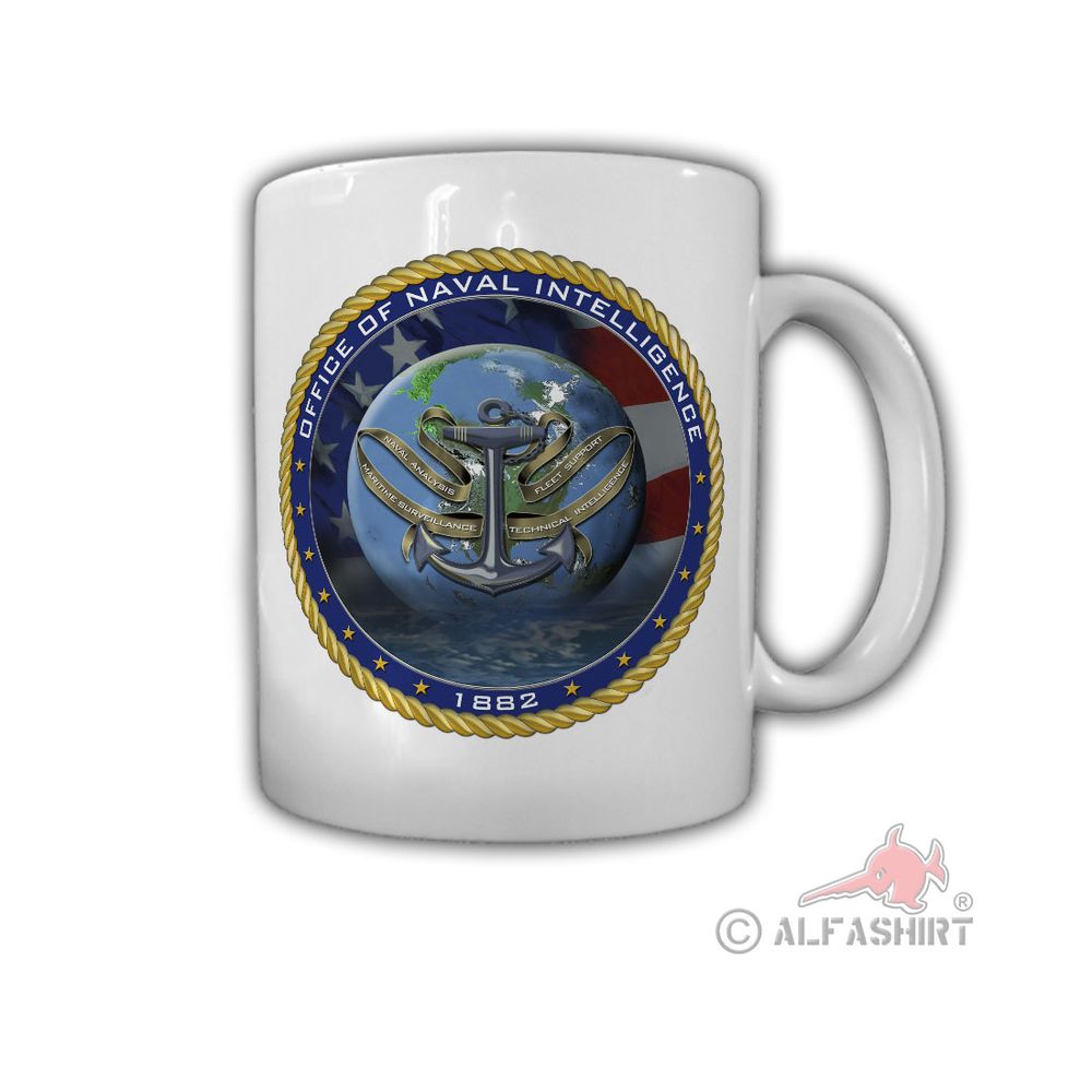 Office of Naval Intelligence ONI Nachrichtendienst USA Us Navy - Tasse #26790