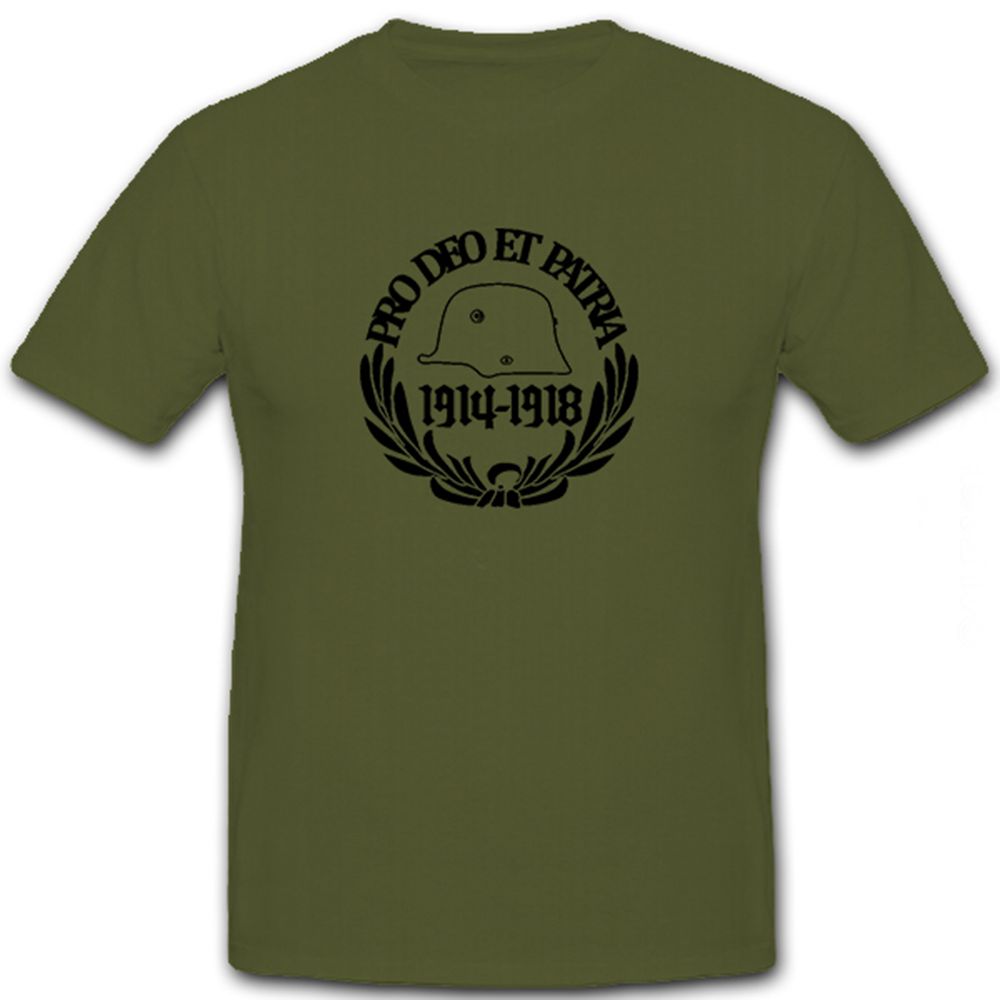 Pro Deo Et Patria Österreich Ungarn Erinnerungsmedaille T Shirt #5790