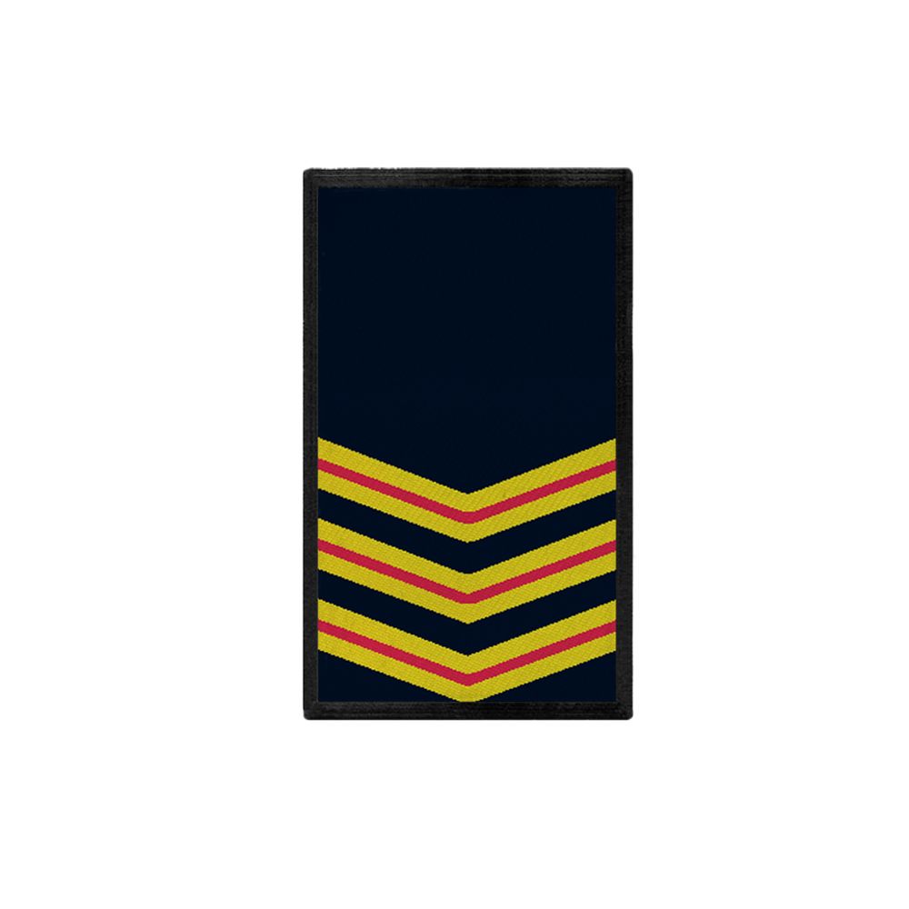 Rank Patch Hoofdbrandwacht Manschap BBrandweer Vuur Rang 9,8x6cm #33653
