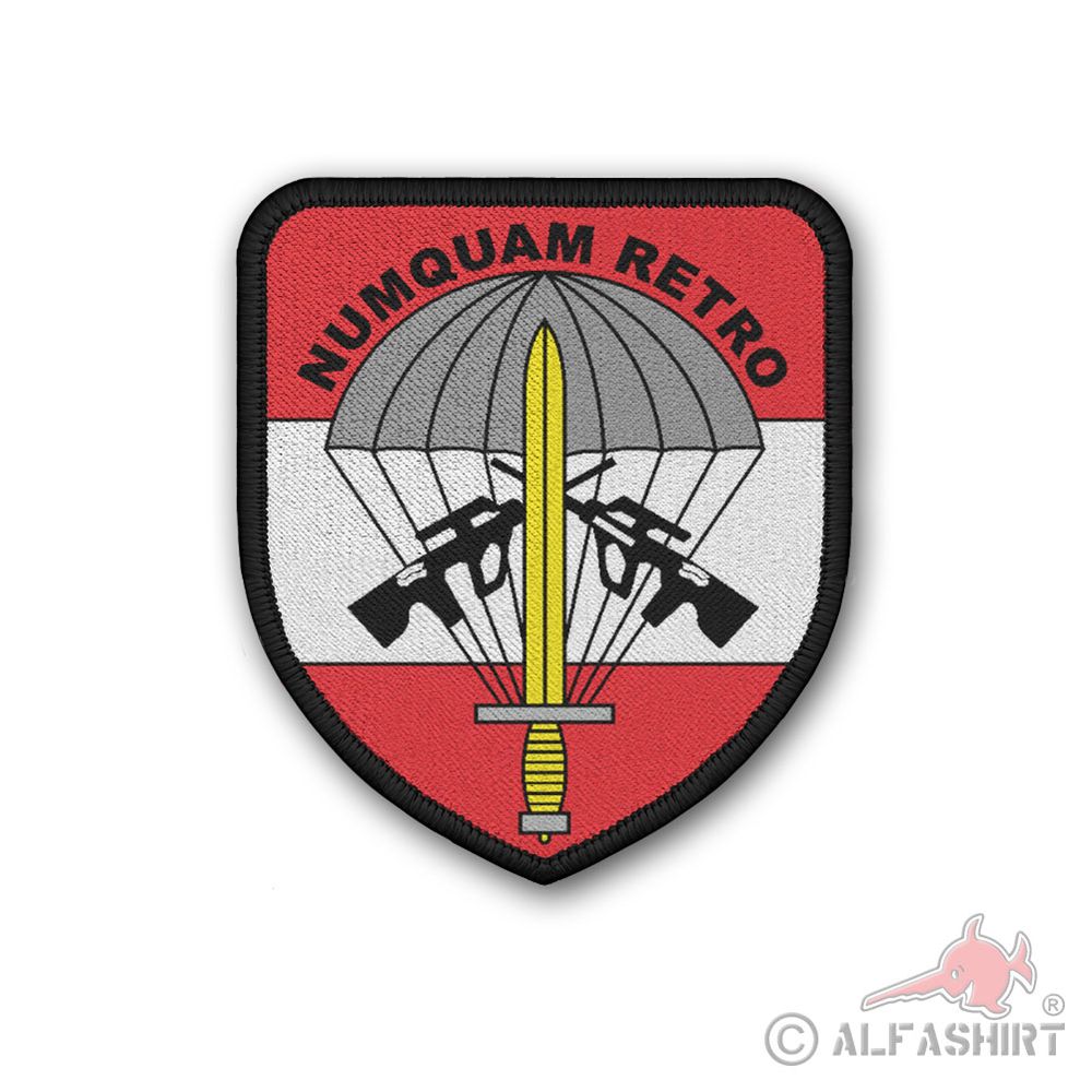 Jagdkommando Aufnäher JaKdo Numquam Retro Österreich Austria Bundesheer #40822