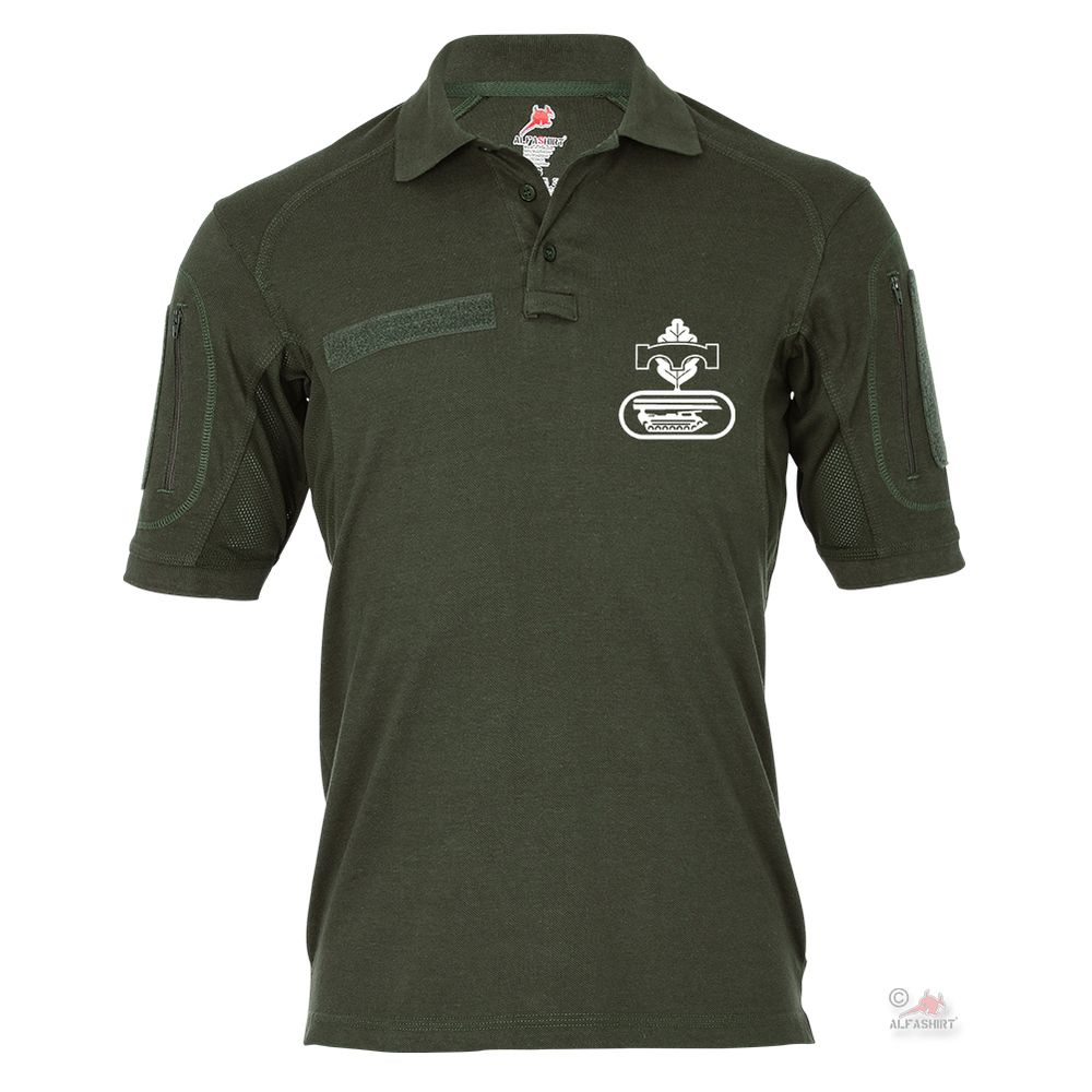 Tactical polo shirt Alfa - Tank Pioneer Soldier Tank Oak Leaves # 19026